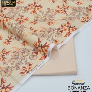 Bonanza | Lawn 2pc | Skin & Peach Blossoms