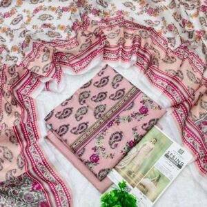 Mausummery | Lawn 3pc | Gul-e-Kanwal & Blush Paisley