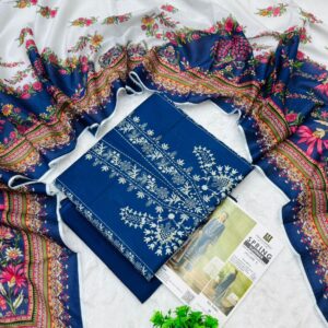 Mausummery | Lawn 3pc | Banafsha & Royal Ethnic